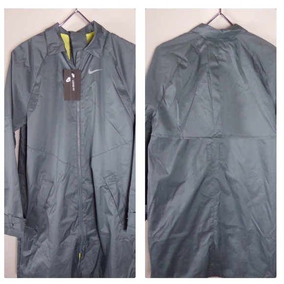 Nike Women’s Windrunner Sportswear Woven Trench Coat Jacket Loose Fit NWT - Picture 2 of 9